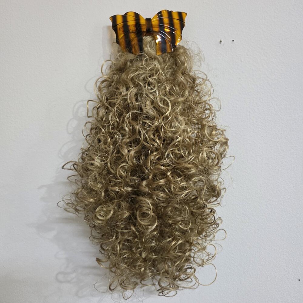 ESTETICA DESIGNS Long Curly Ponytail 24" Hair Extension Butterfly Barrette Clip - Picture 2 of 6